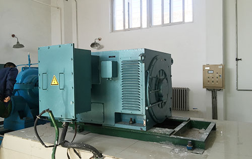 咸阳某水电站工程主水泵使用我公司高压电机生产厂家